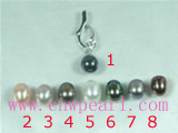 5*8mm rice freshwater pearl pendant