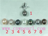 5*8mm freshwater pearl pendant wholesale