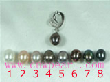 wholesale 5*7mm freshwater pearl pendant