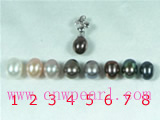 wholesale 5*7mm freshwater pearl pendant
