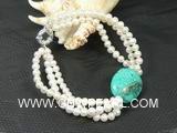 wholesale 25*30mm oval blue turquoise bracelet from China