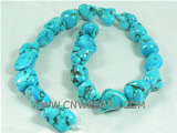 blue irregular shape turquoise strand on sale