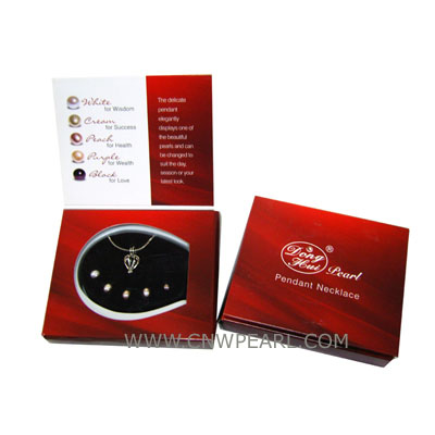 5pcs love gift sets with sterling silver chain & pendnat cage