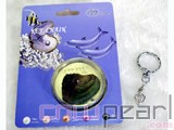 wholesale 100pcs(one carton) wish pearl key chains