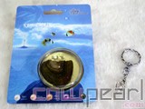 freshwater wish pearl key chains gift wholesale, 100pcs(one cart