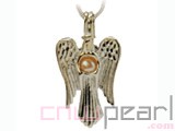 10pcs 18KGP wish pearl pendants (cages) in eagle design